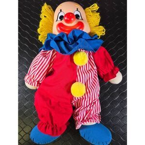 Vintage 1982 Dakin Cheery-Teary Plush Dream Doll Clown #A98
